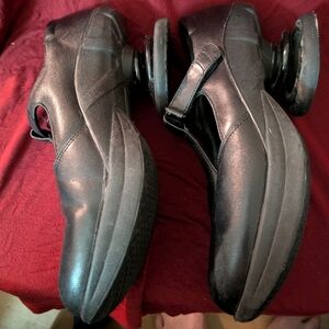 Women's Z-Coil Black Mary Jane Orthopedic Shoes Sz 8